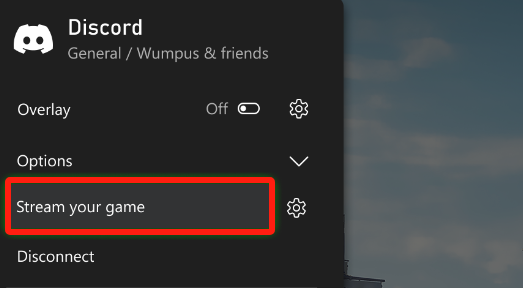 Passer en streaming à Discord à l’aide de Xbox