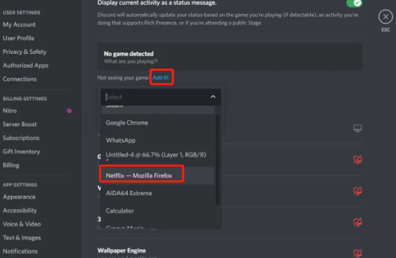 Diffusez Netflix sur Discord sans écran noir