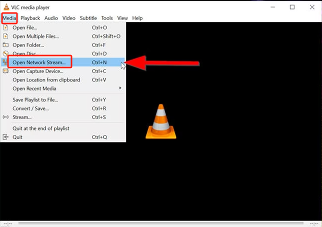 Enregistrement en direct de VLC