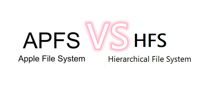 APFS contre. HFS