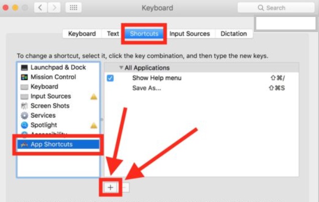 Créer un raccourci sur Mac à l'aide de raccourcis clavier