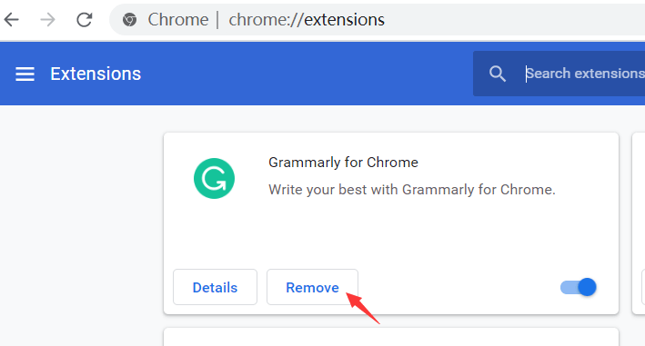 Supprimer les extensions FUQ.com sur Google Chrome