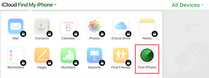Utiliser iCloud pour trouver votre appareil Mac
