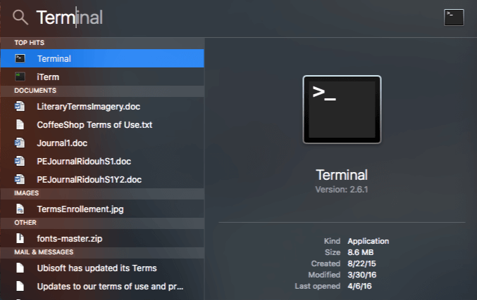 Installer Homebrew sur Mac à partir du terminal