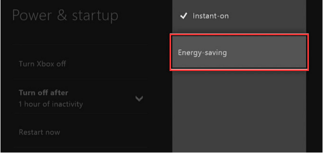 Modification du mode d'alimentation