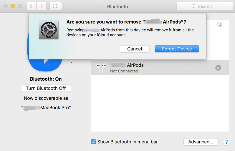 Résoudre les problèmes de connexion des AirPods au Mac