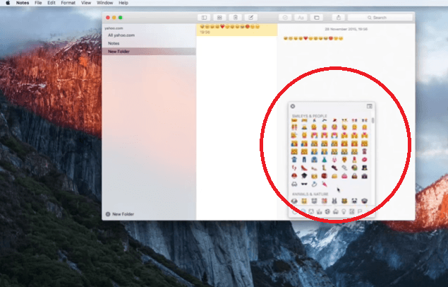 Faites défiler vers le bas pour voir plus d'émojis