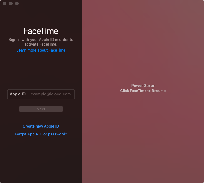 Démarrer le groupe FaceTime sur Mac