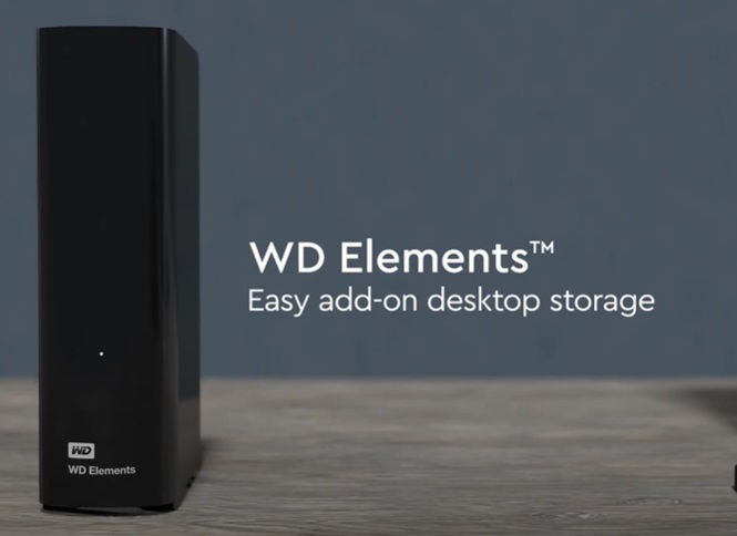 Disque dur de bureau WD Elements