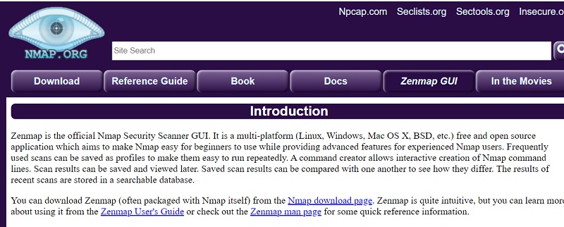 Scanner IP de sécurité Zenmap pour Mac et Windows