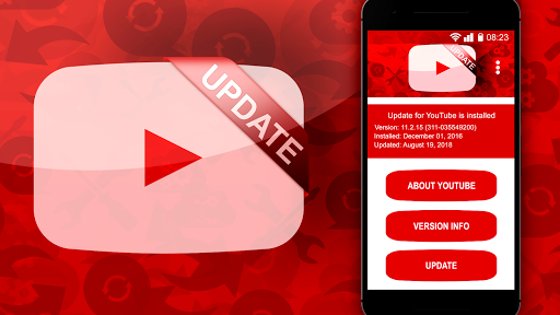 Mettez à jour votre application Youtube