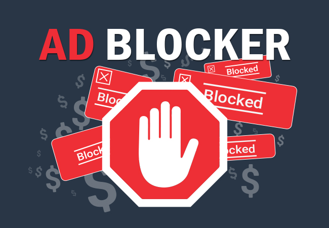 Bloqueur de l'annonce