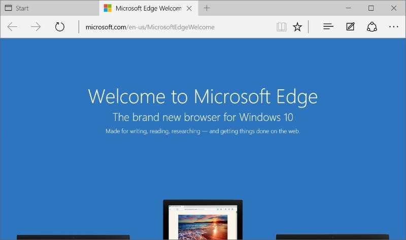 Navigateur Microsoft Edge