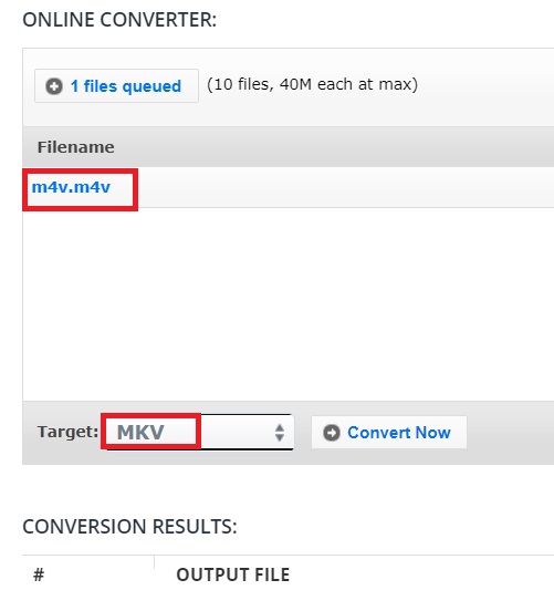 Transformez M4V en MKV gratuitement