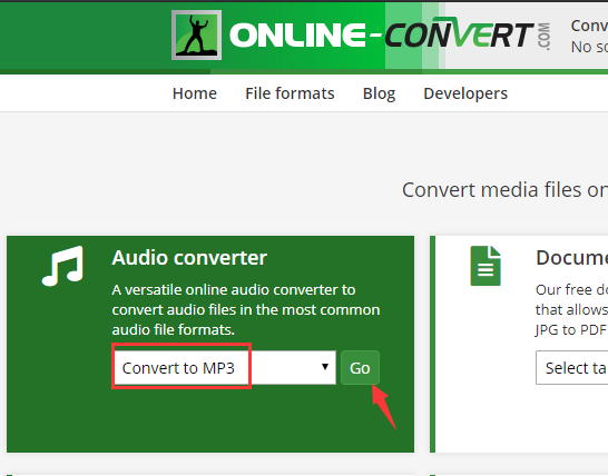 Convertir un grand format AIFF en MP3 gratuit en ligne
