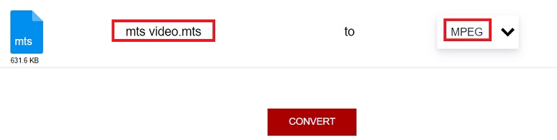 Convertir MTS en MPEG gratuitement