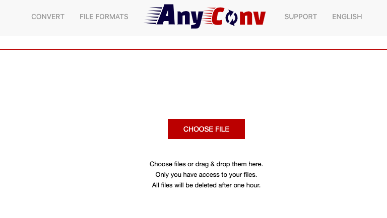 Comment convertir RA en MP3 sur Anyconv
