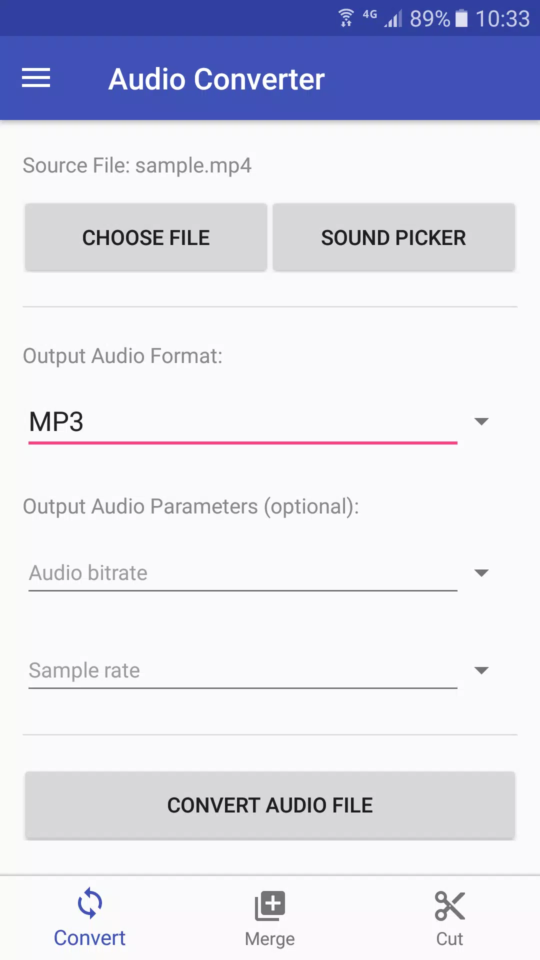 Le convertisseur audio WAV Converter