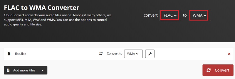 Transformez FLAC en WMA avec des outils en ligne