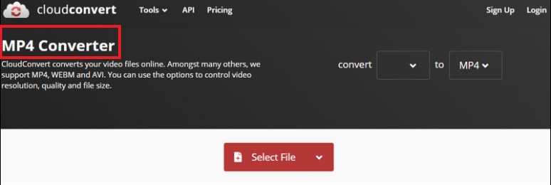 Convertir MPEG en MP4 en ligne gratuitement
