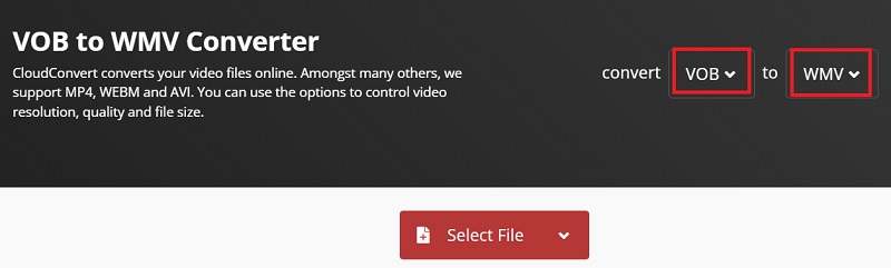 Transformez VOB en WMV gratuitement