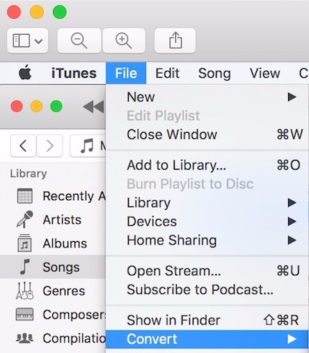 Utilisez iTunes pour convertir M4B en MP3