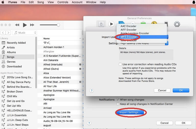 Convertir M4P en MP3 dans iTunes