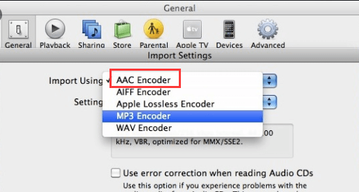 Convertir MP4 en M4A dans iTunes