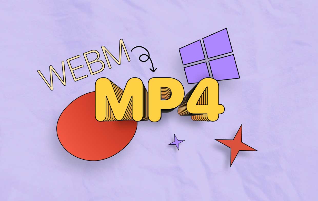 Comment convertir WEBM en MP4 sur Windows 10