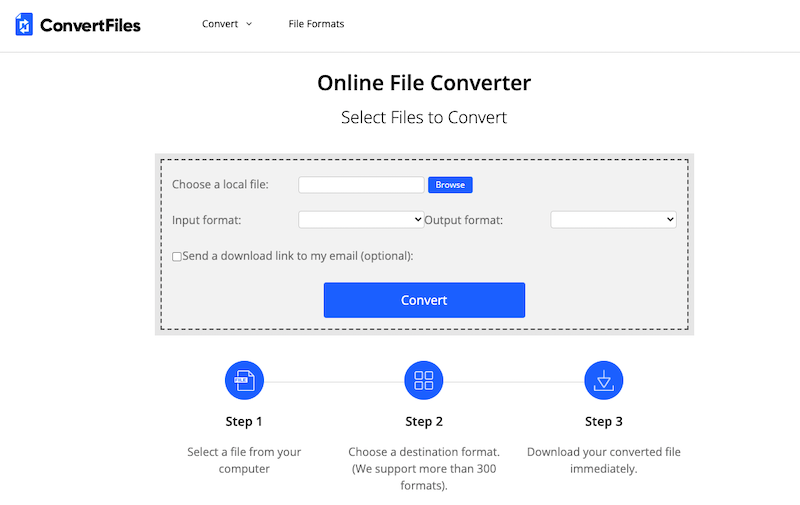 Convertir MKV en MOV sous Windows via ConvertFiles