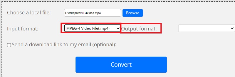 Transformez MP4 en format H.264 en ligne