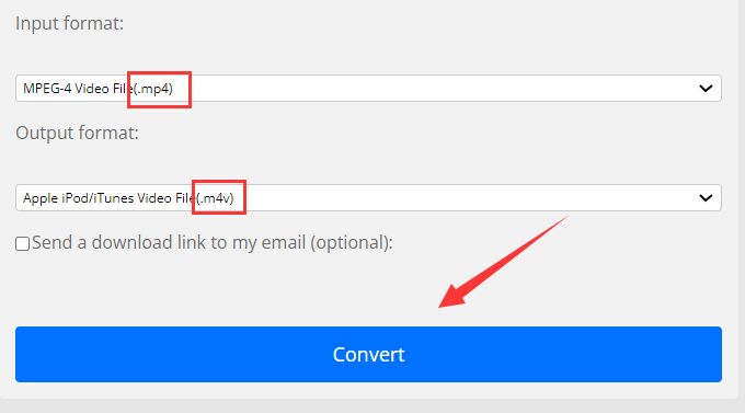 Convertir MP4 en M4V gratuitement