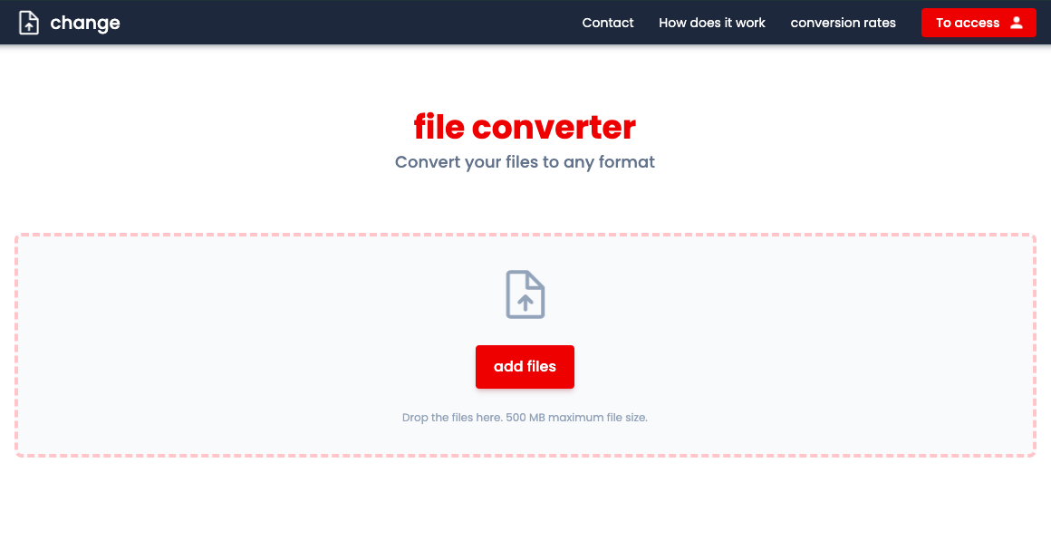 Convertir WAV avec Convertio.io