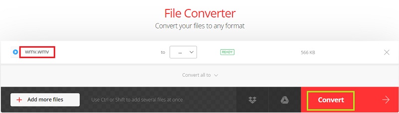 Convertir WMV en MPEG4 en ligne