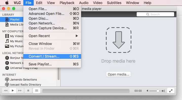 Convertir 3GP en MP4 à l'aide de VLC sur Mac