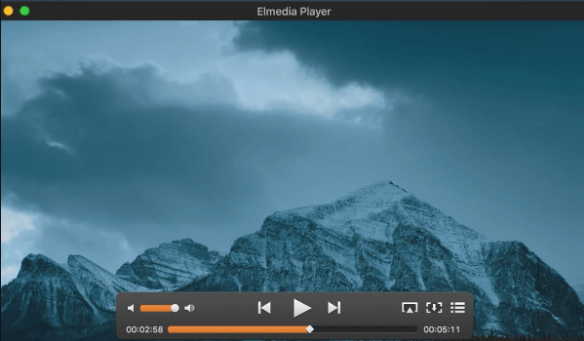 Lecteur vidéo Elmedia