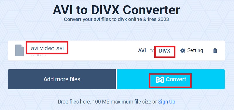Convertir AVI en DivX gratuitement