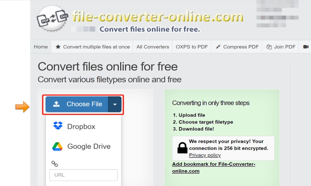 Convertir QT (QuickTime) en MP4 en ligne gratuitement