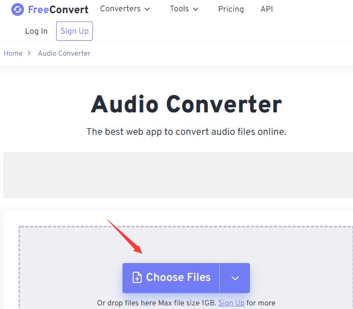 Convertisseur APE en ligne