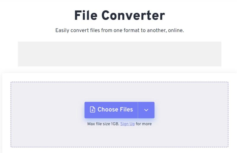 Utilisez Freeconvert pour convertir TS en MP3