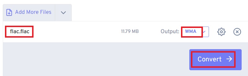 Transcodez gratuitement le format FLAC au format WMA