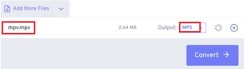 Transcodez MPV en MP3 gratuitement