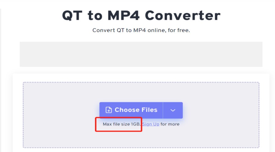Convertisseur QuickTime en MP4 en ligne gratuit