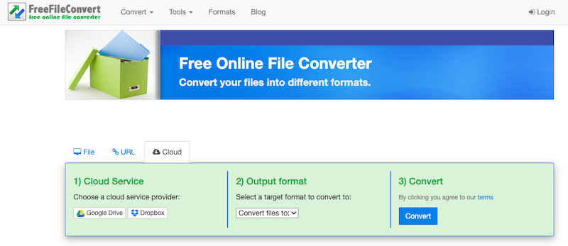 Utilisez FreeFileConvert pour convertir WAV en AC3