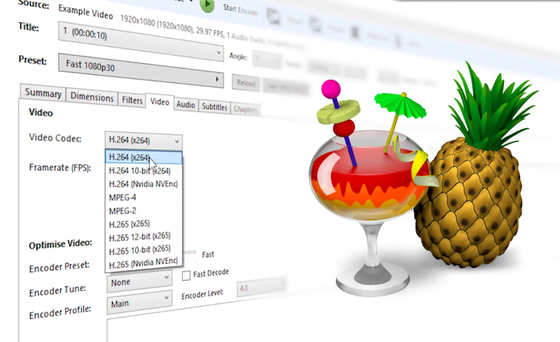 Utilisez HandBrake pour convertir l'audio en MP3