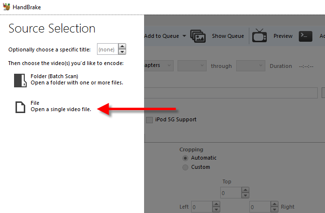 Convertir MP4 en MPG gratuitement
