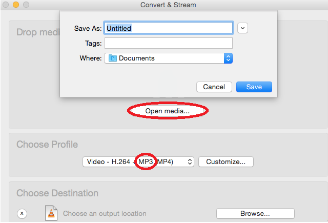 Convertir MKV en MP3 avec VLC sur Mac
