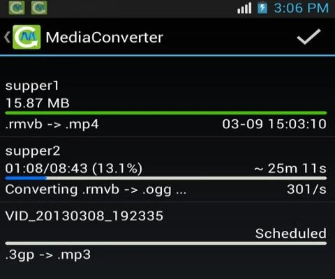Un convertisseur MP3 pour Android