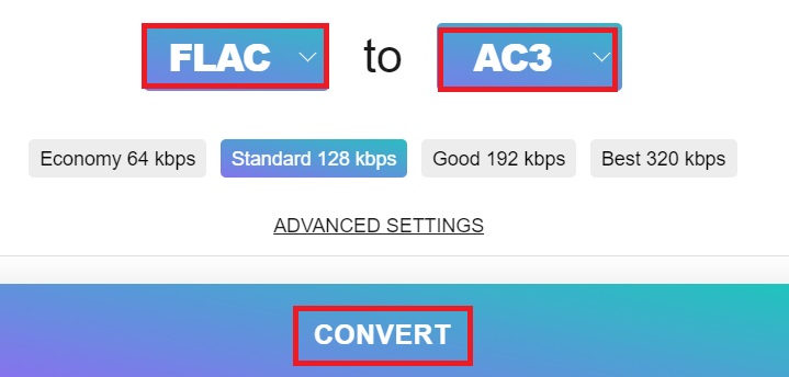 Convertir FLAC en AC3 avec des outils en ligne gratuits