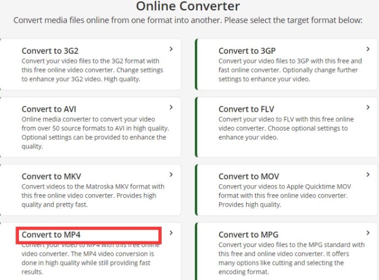 Convertir AIFF en MP4 en ligne